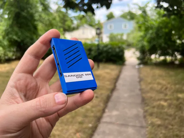 Atomos SSD caddy for Sandisk Ultra 3D 500GB drive