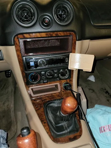 Single DIN dash pocket