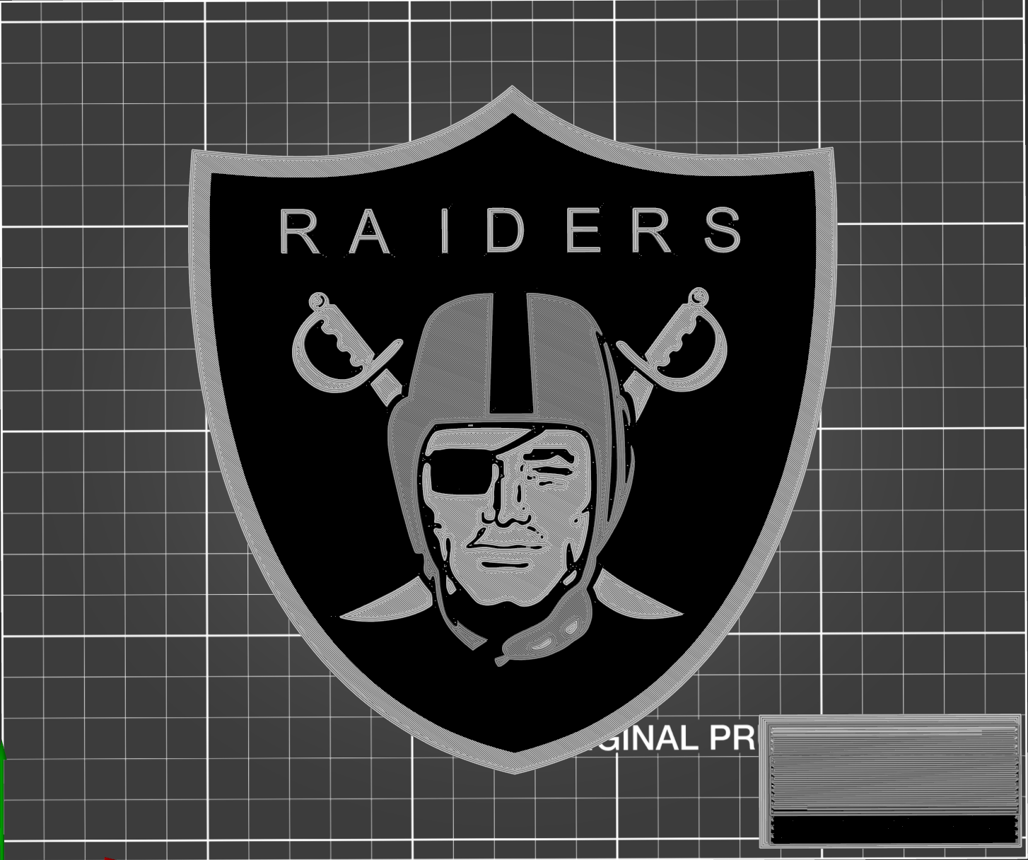 Raiders logo for MMU REMIXED