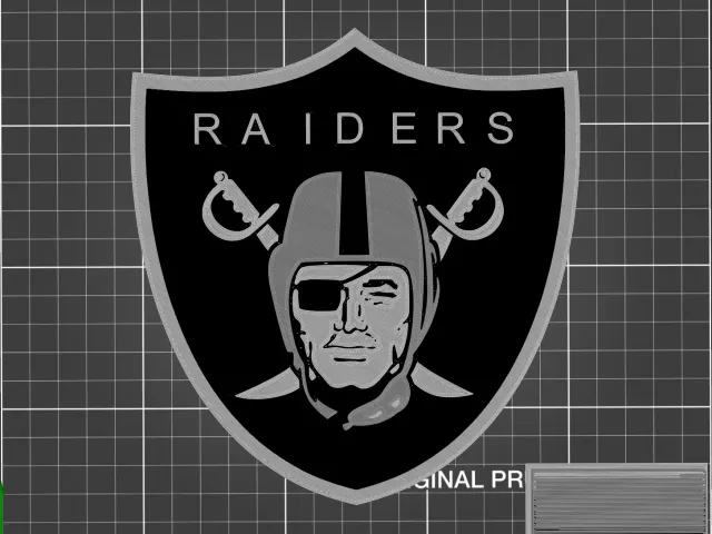 Raiders logo for MMU REMIXED