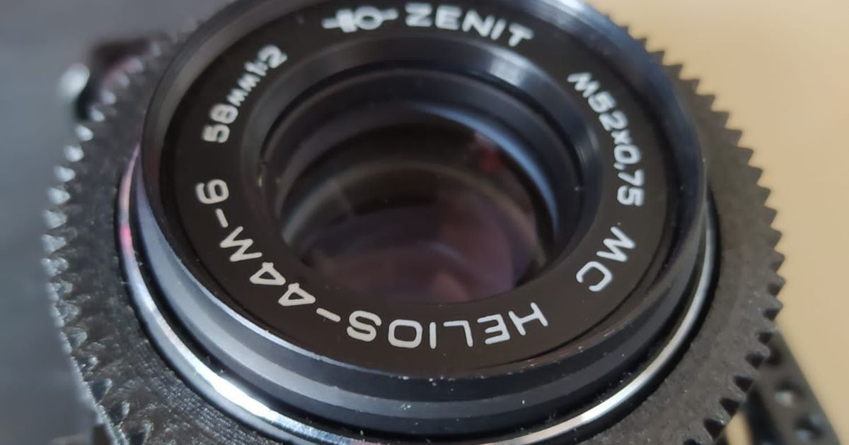 follow focus ring HELIOS 44M6 by B34dt Download free STL model