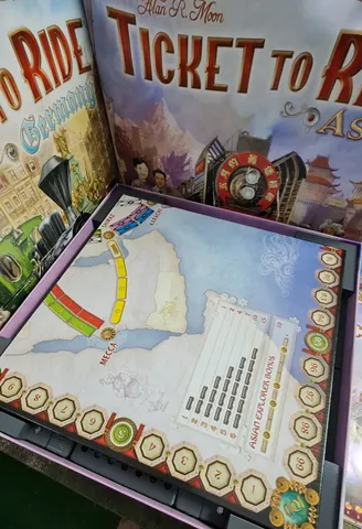 Insert for Ticket to Ride Map Collection: Volume 1 – Team Asia & Legendary Asia