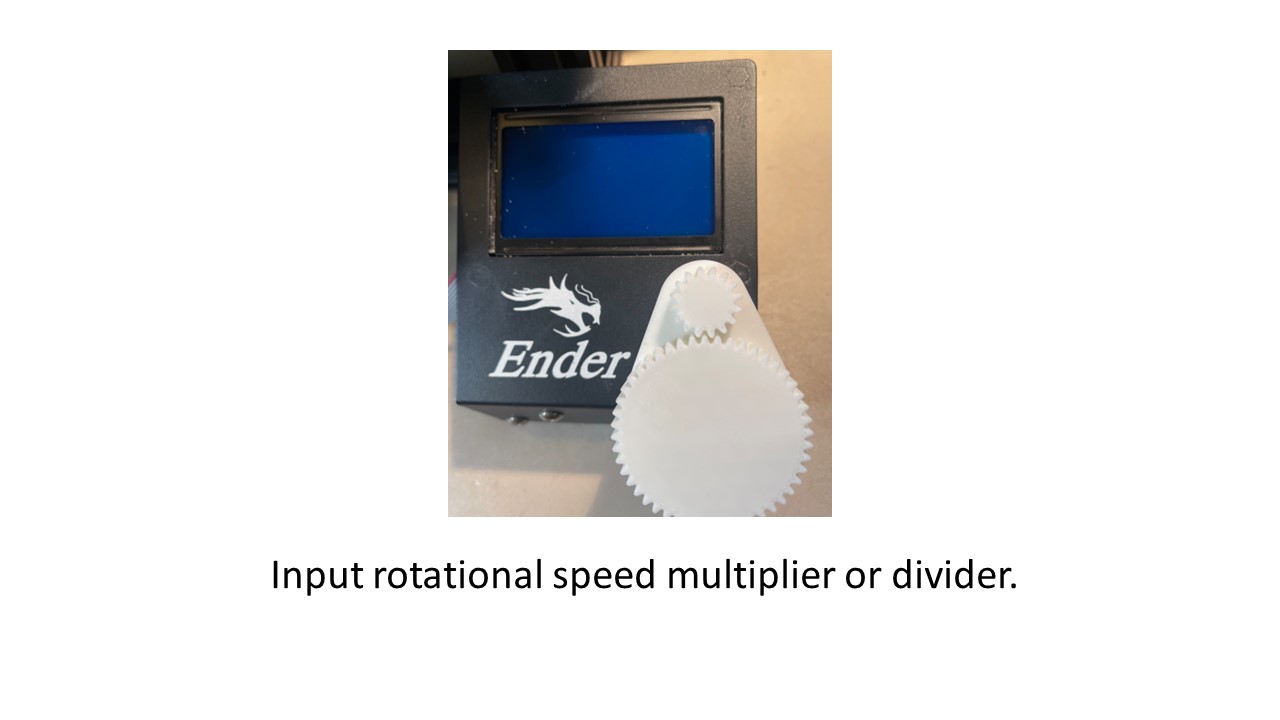 Speed Multiplier / Divider Knob