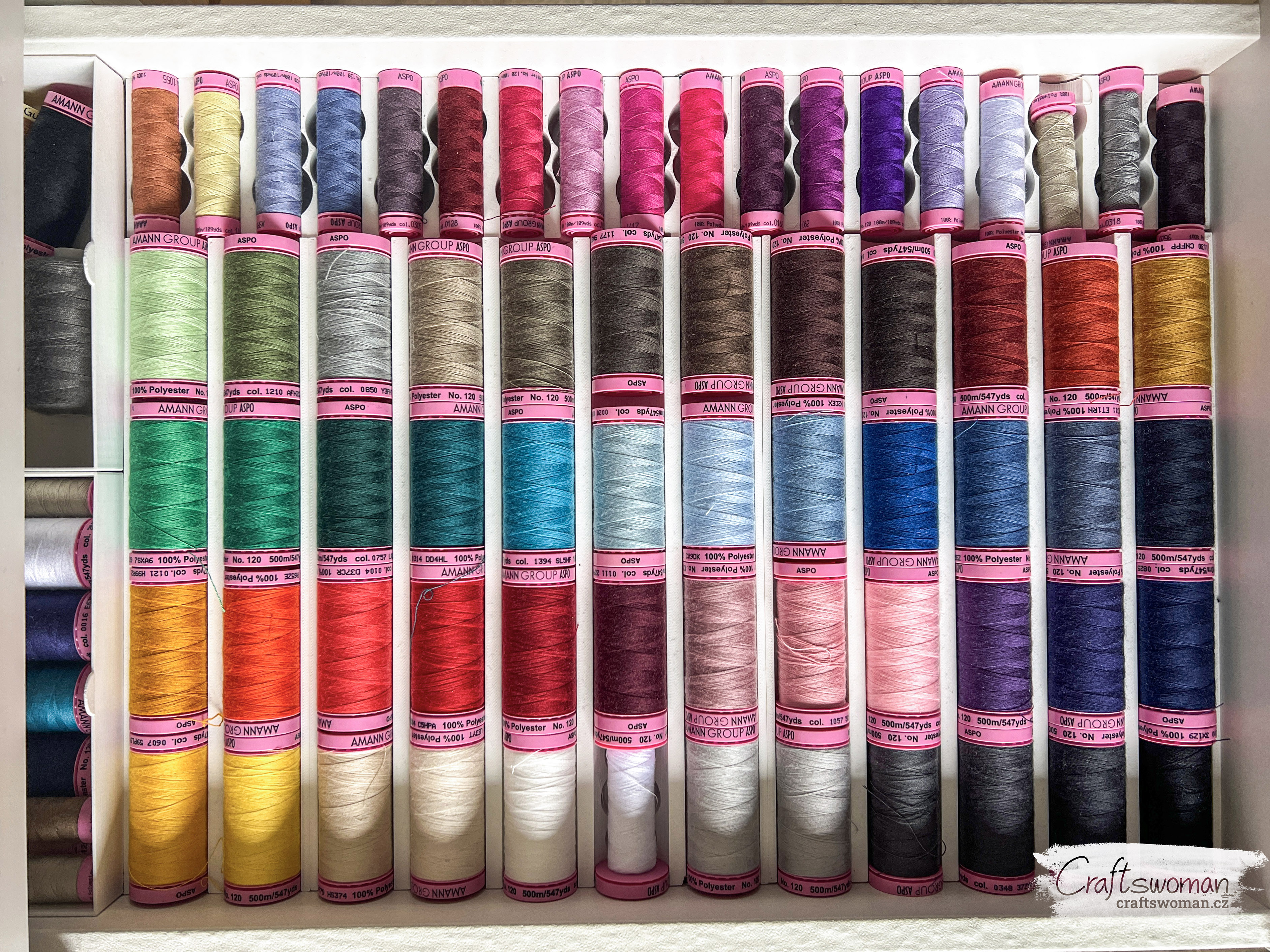 Organiser for smaller threads [Organizér na menší nitě]