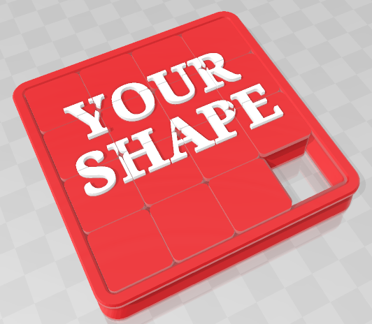 Tinkercad - Make your own 4x4 Sliding Puzzle!