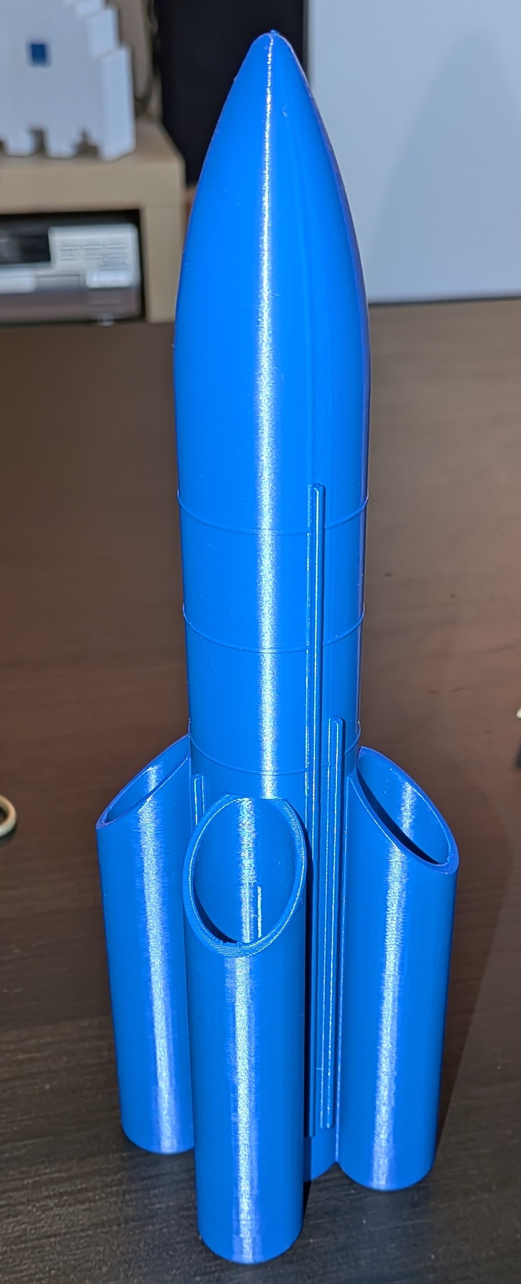 Magnetic Rocket Pen Holder for a Whiteboard