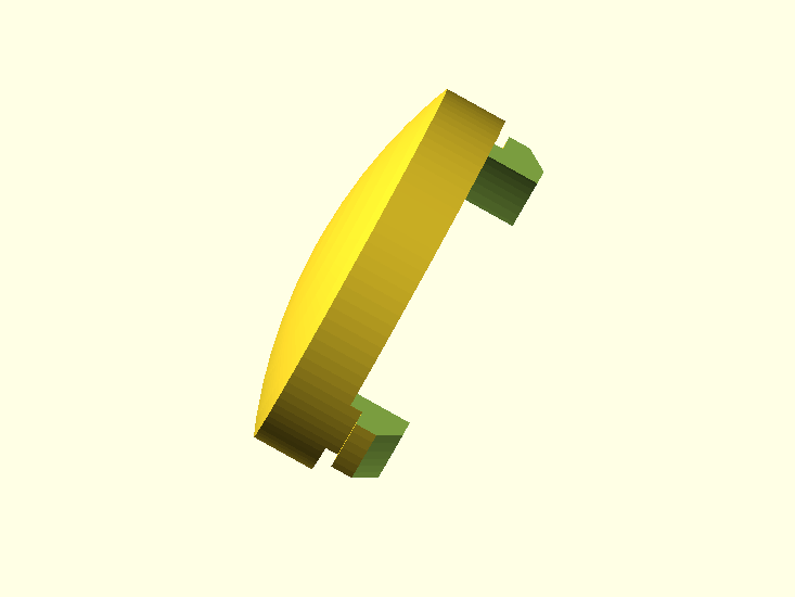 Customizable Round Cap with Latch