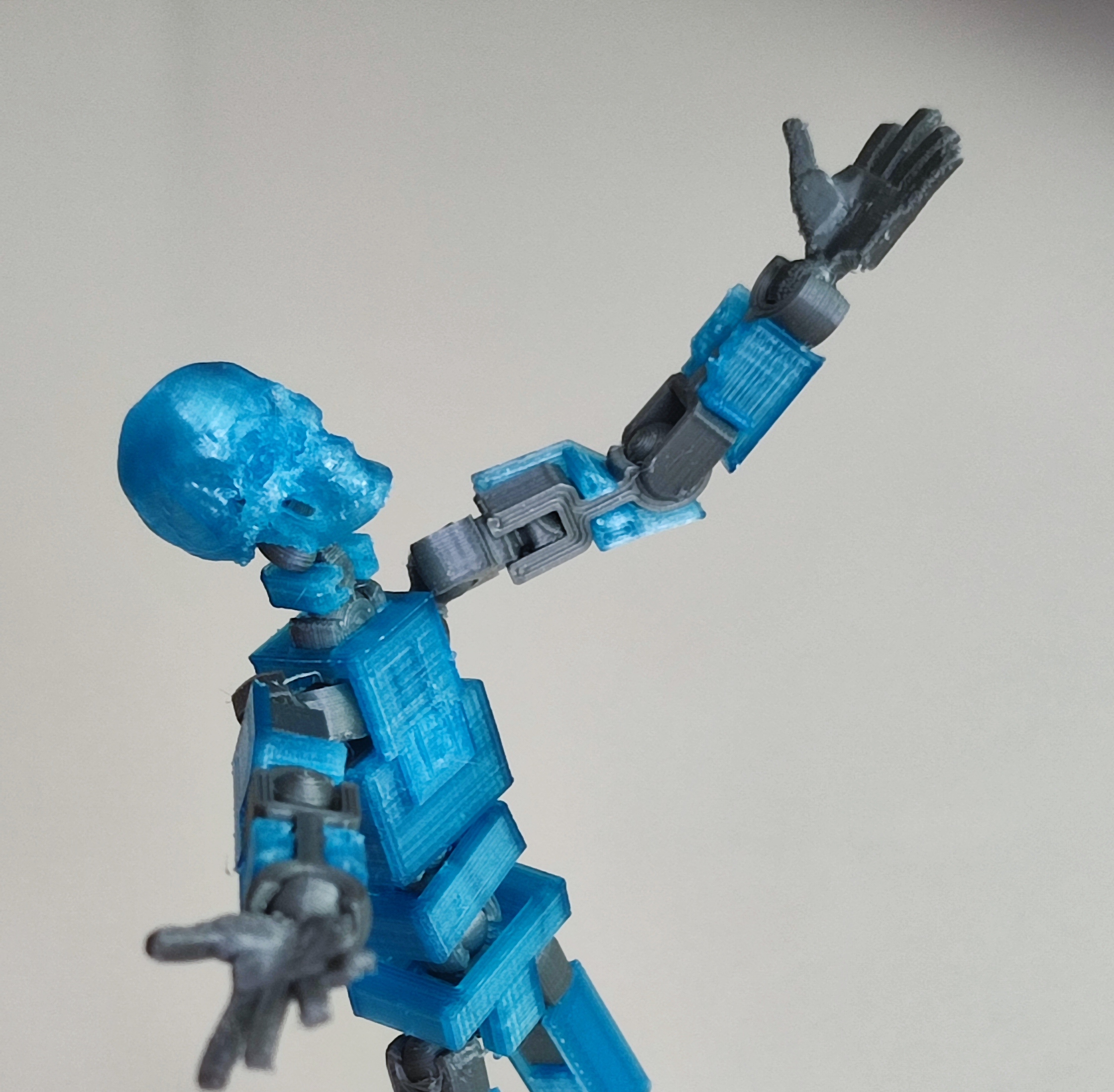 Lucky 13 Skull head 3D model thumbnail