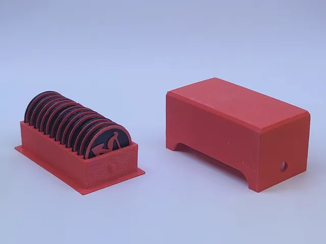 Parametric Round Token/Coin Case