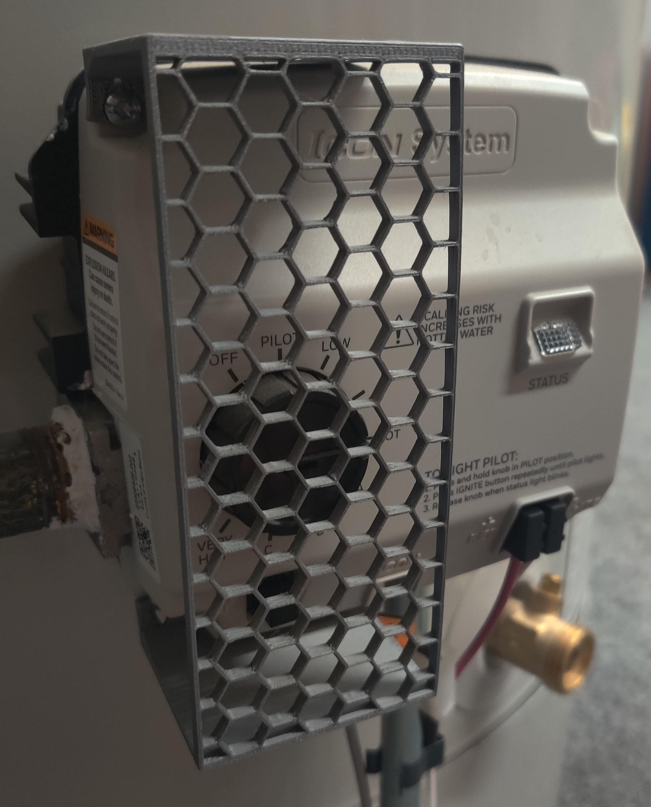 Water Heater Cage by cryptkicker Download free STL model