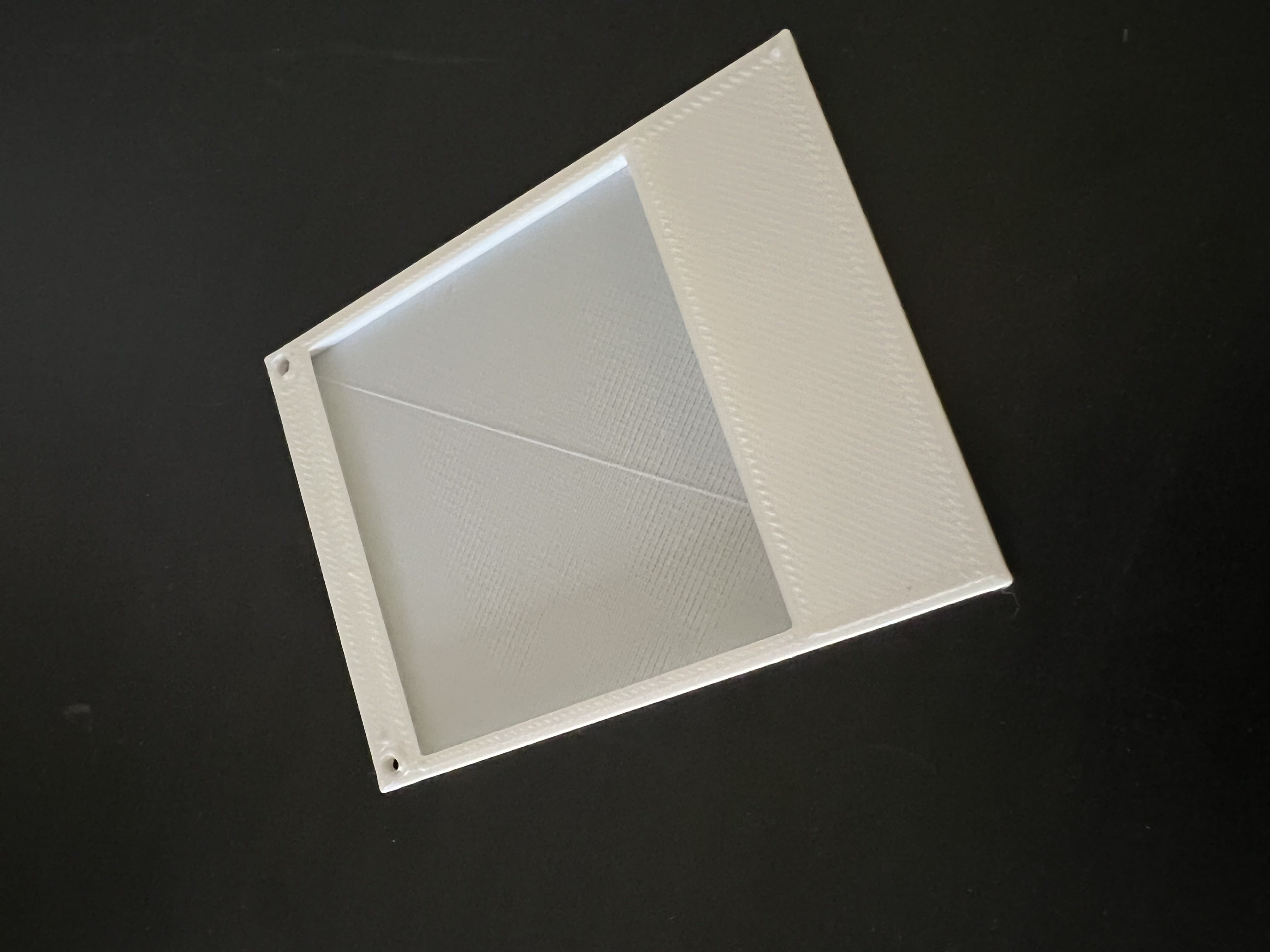 Polaroid Style Ornament 65x65mm by G&S Prints | Download free STL model