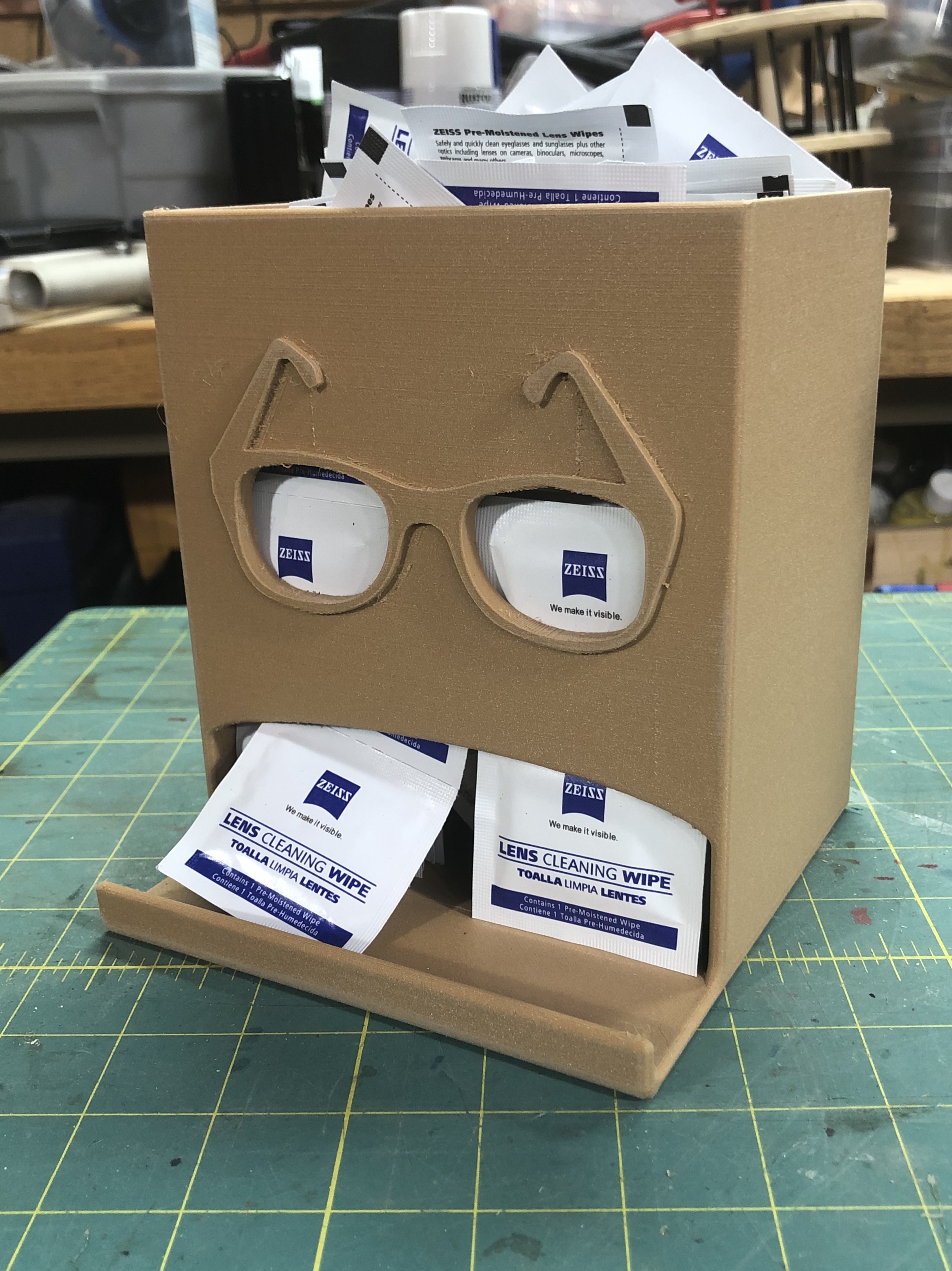Zeis Lens Cleaning Wipe Dispenser