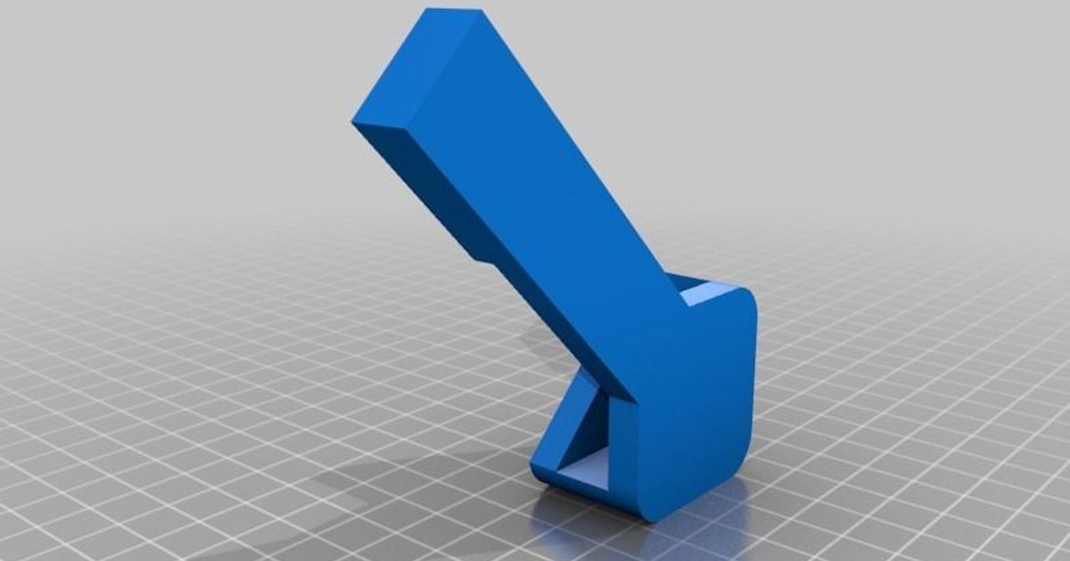 Command Strip Whiteboard Mount by adam8797 Download free STL model