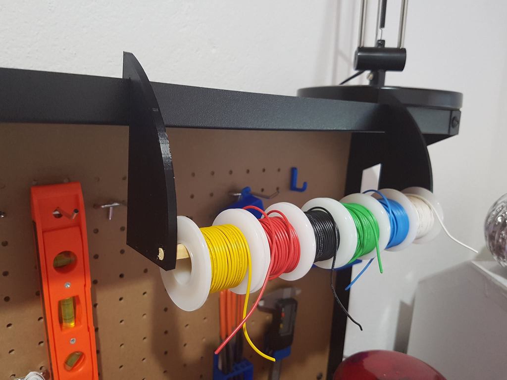 Hanging Wire Spool Rack