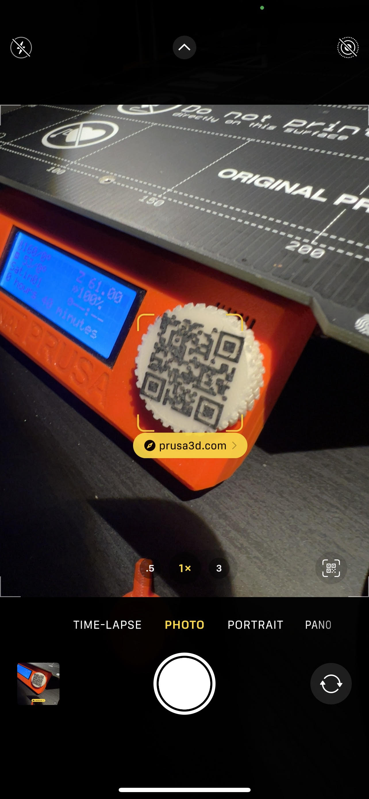 prusa print troubleshooting knob