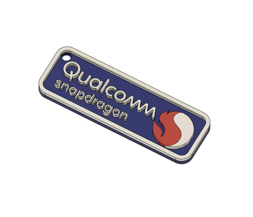 Qualcomm Snapdragon Keychain
