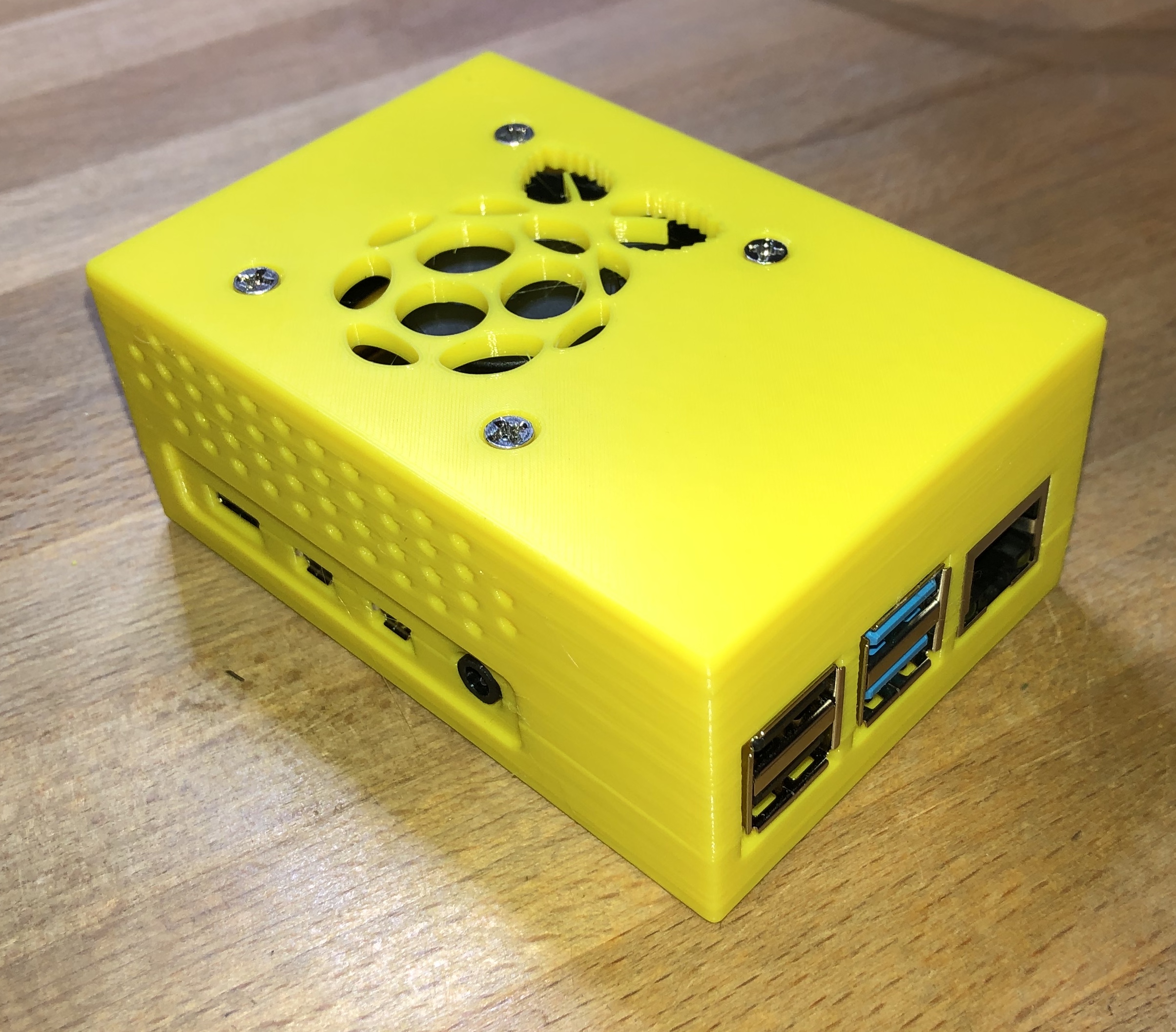 Raspberry Pi 4B Case with 50mm Fan by TinkeringRocks | Download free ...