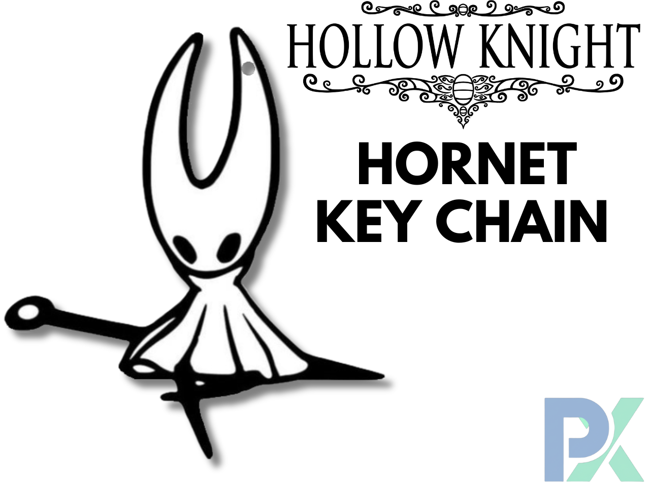 hornet hollow knight Key Chain