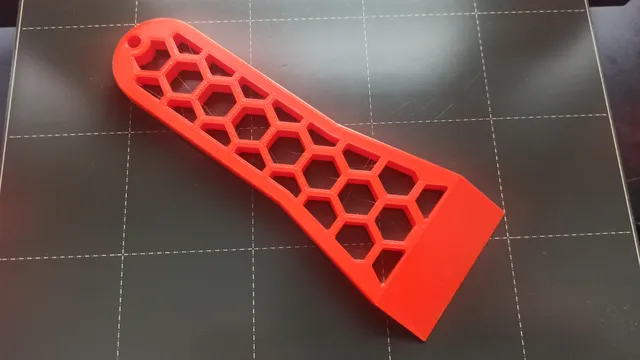 Table scraper - Prusa bed solution