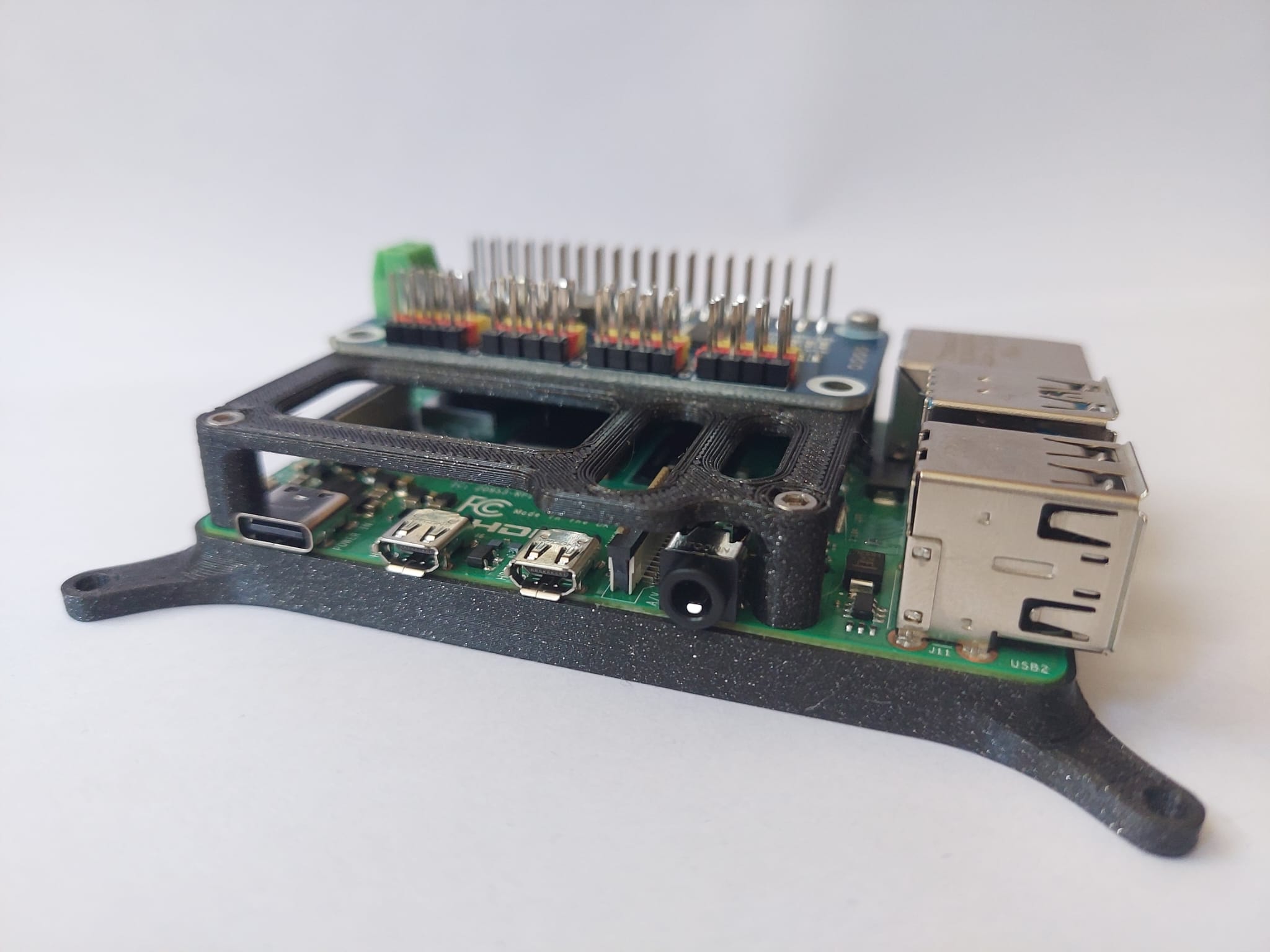 Raspberry Pi 4 Bracket by Kyboky | Download free STL model | Printables.com