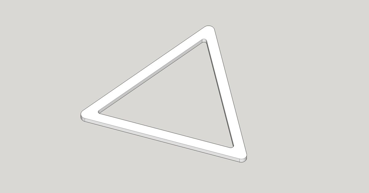 Free STL file Triangle key 🔺・3D printer model to download・Cults