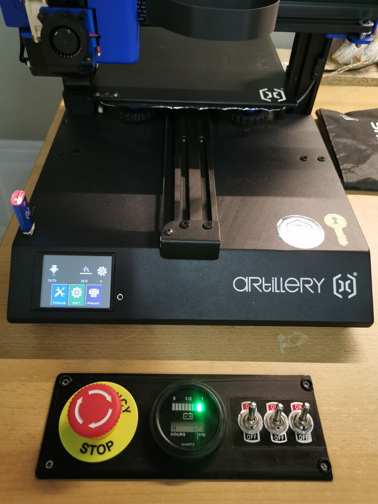 Control Panel 3D Printer