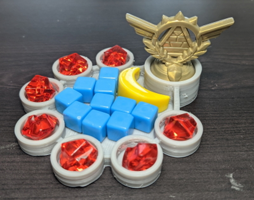 Red Rising player piece tray