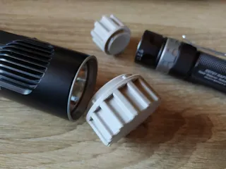 Flashlight/torch bezel openers - Noctigon KR4/KR1, Emisar DW4, Emisar D1(v2), JetBeam RRT-01, Nitecore EC4(S), FireFlies SS AA