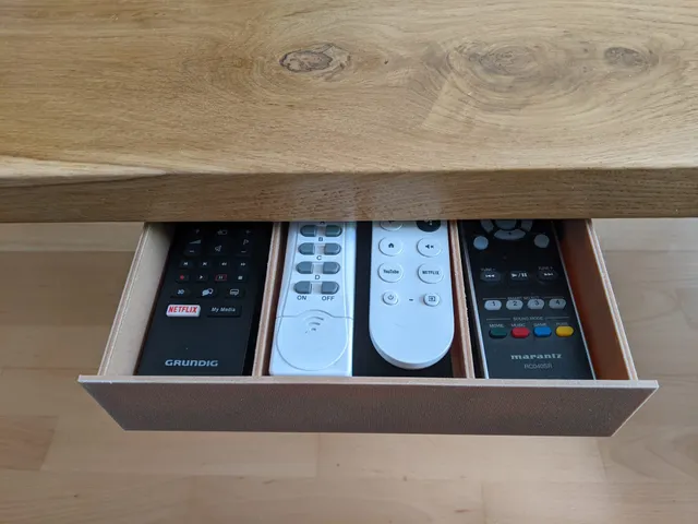 Push-Click Remote Drawer