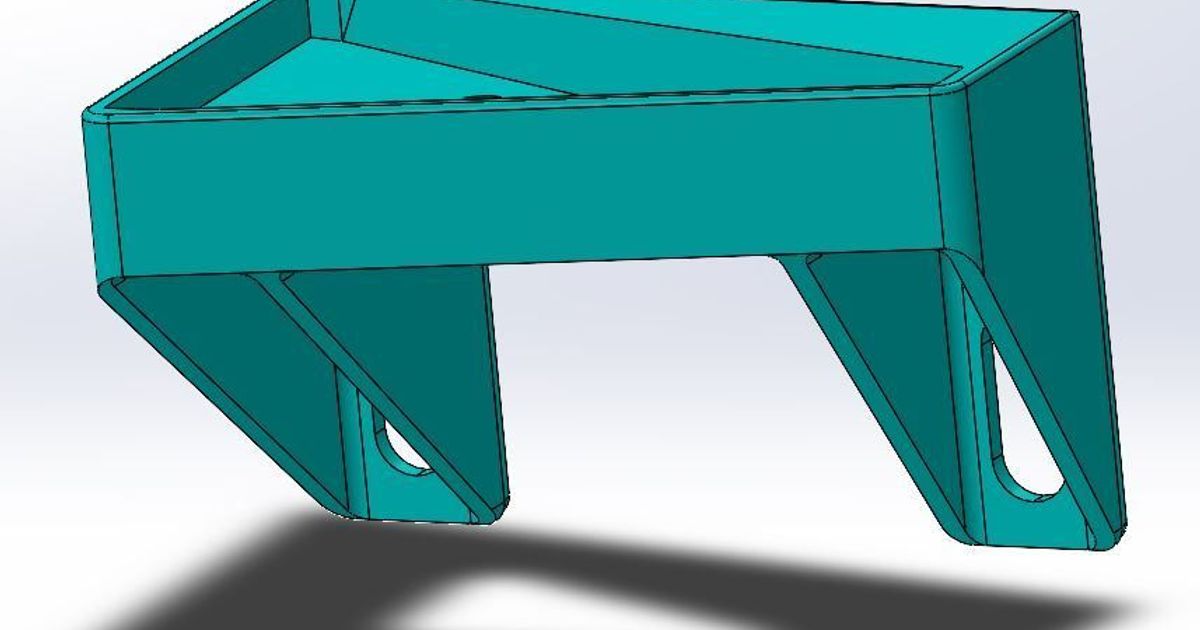 Starlink (round v1) router and power brick wall brackets by Sean