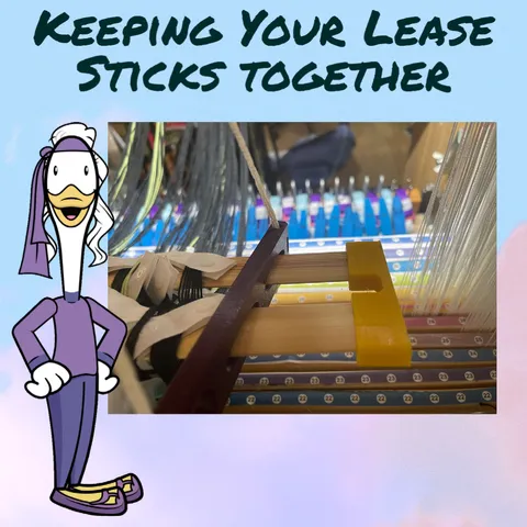 Weaving Lease Stick Caps