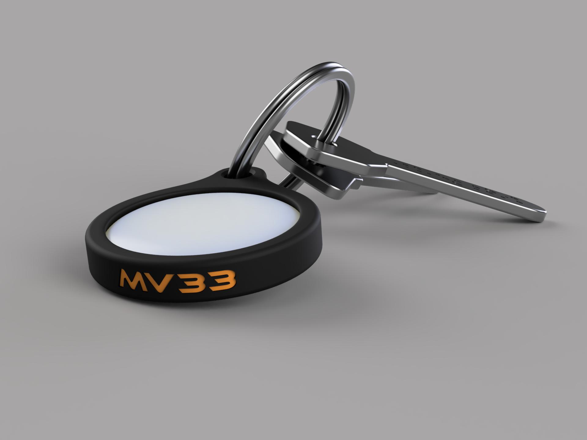 Airtag Case (F1 Max Verstappen MV33 Version)
