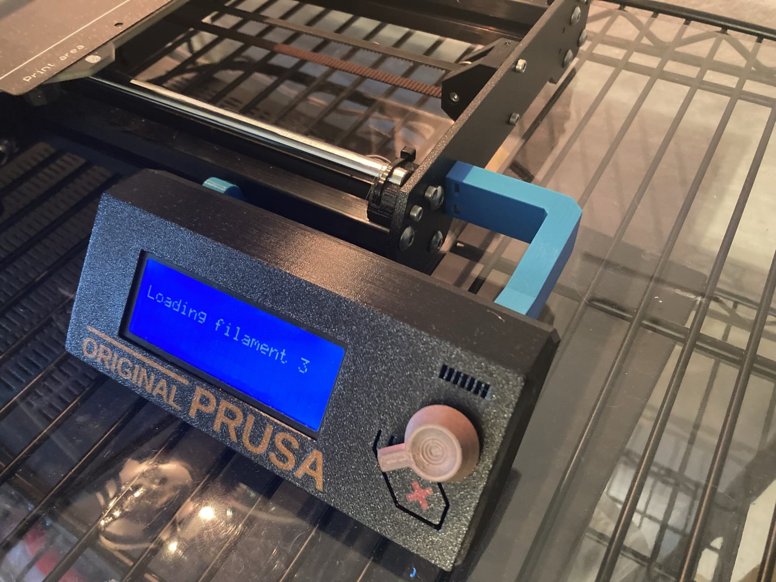 Extended Left Side LCD Mounting