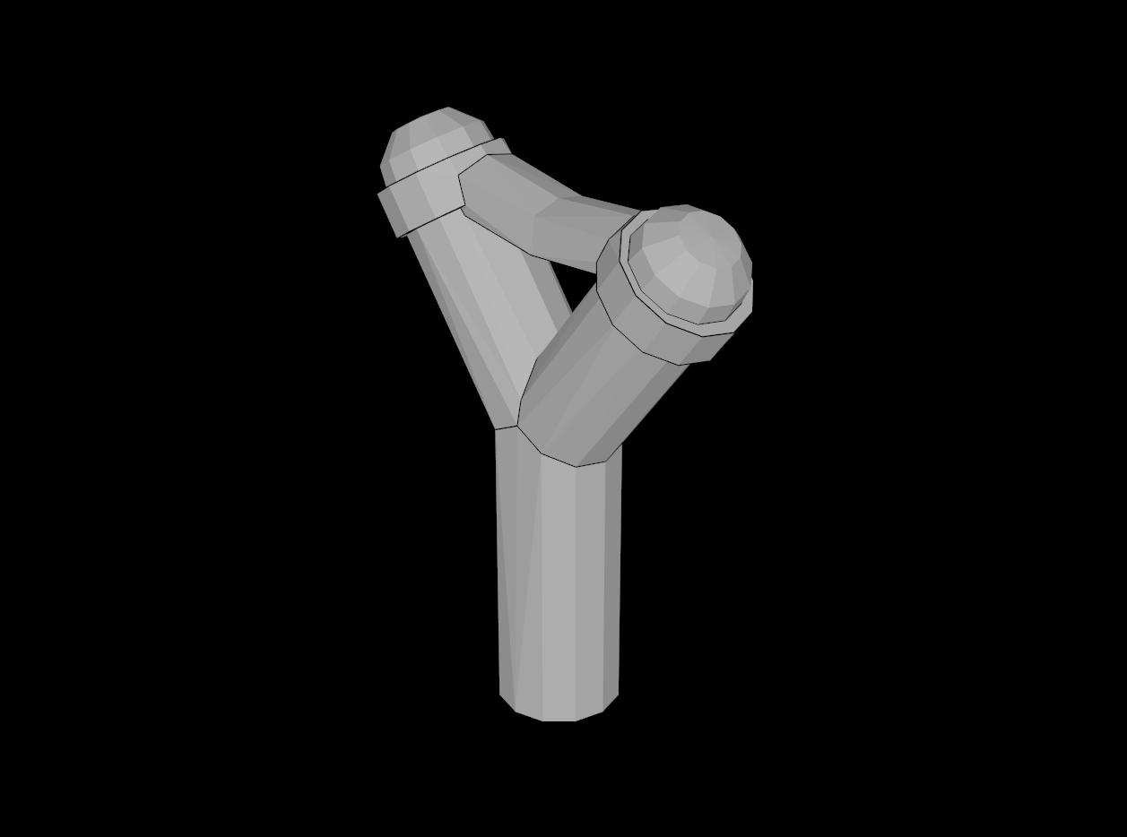 Lego Compatible (19900.dat) Minifig Weapon Slingshot