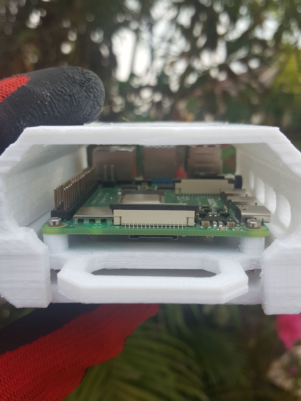 Miniatura 7 do modelo 3D Raspberry Pi 4 Casing/Holder/Drawer