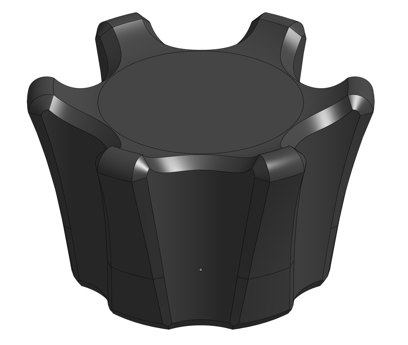 Crown LCD Knob