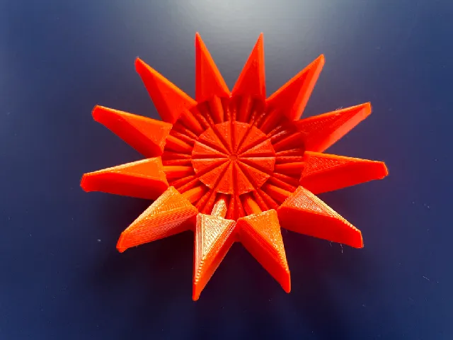 Star/ Coaster/ Dekoration/ Fidget