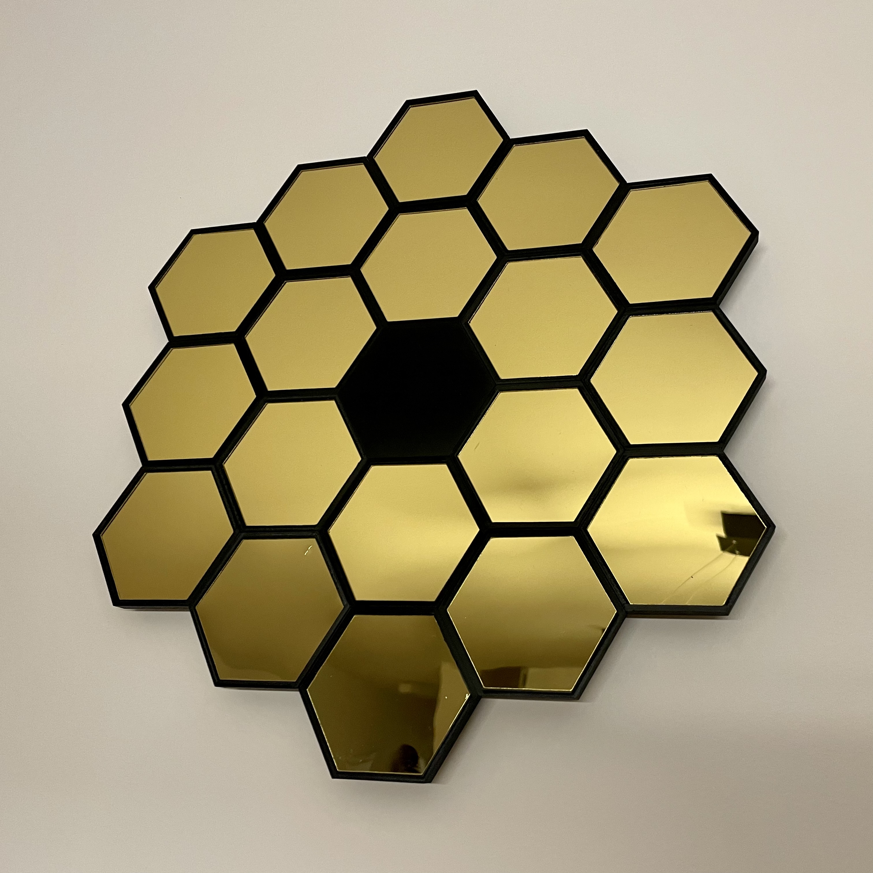 James Webb Decoration, 80x70x40mm mirrors