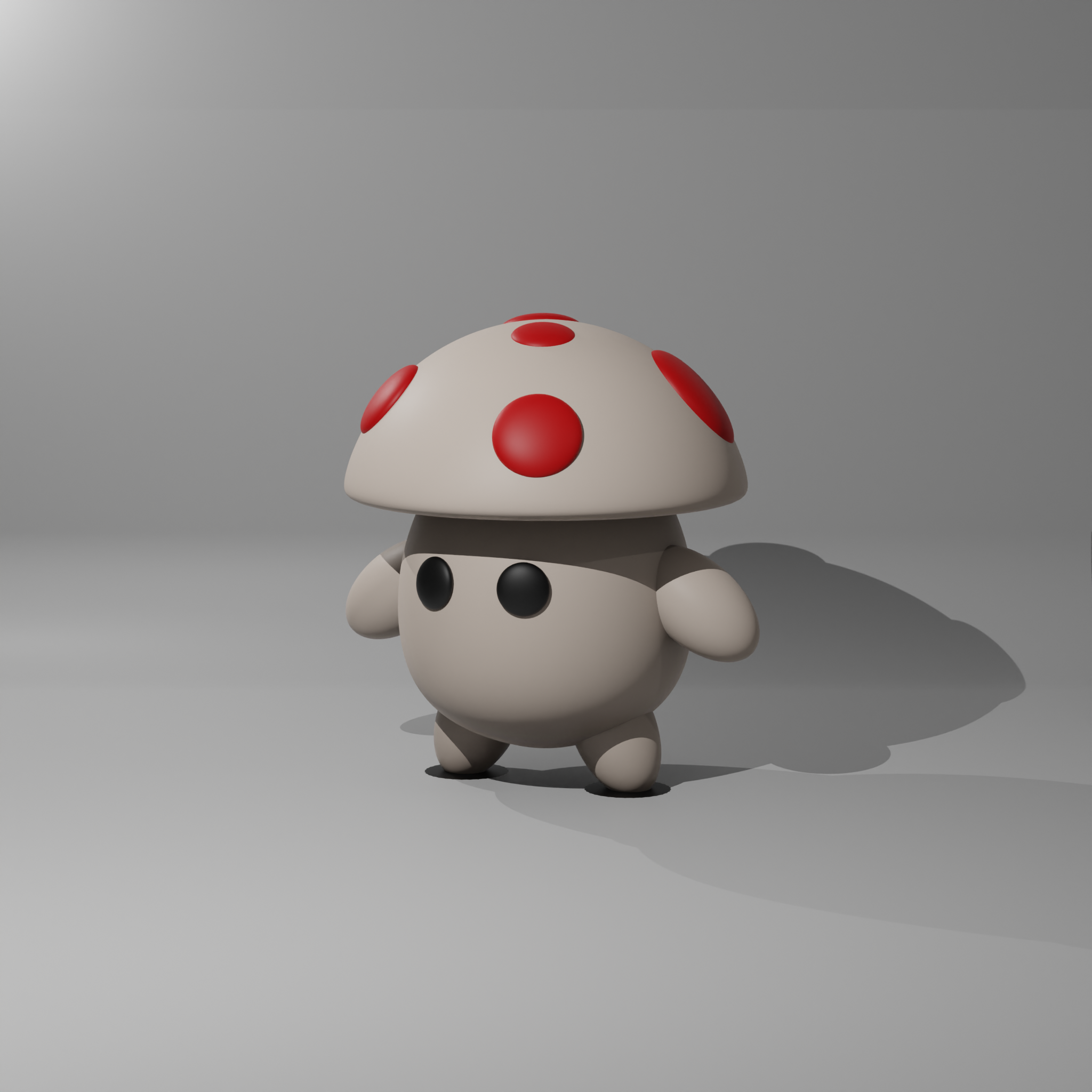 Cute Mushroom Guy (Updated)