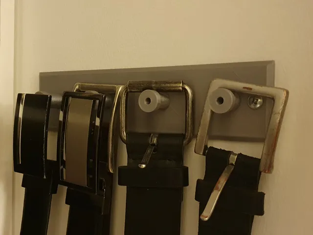 Wall Mounted Belt Holder
