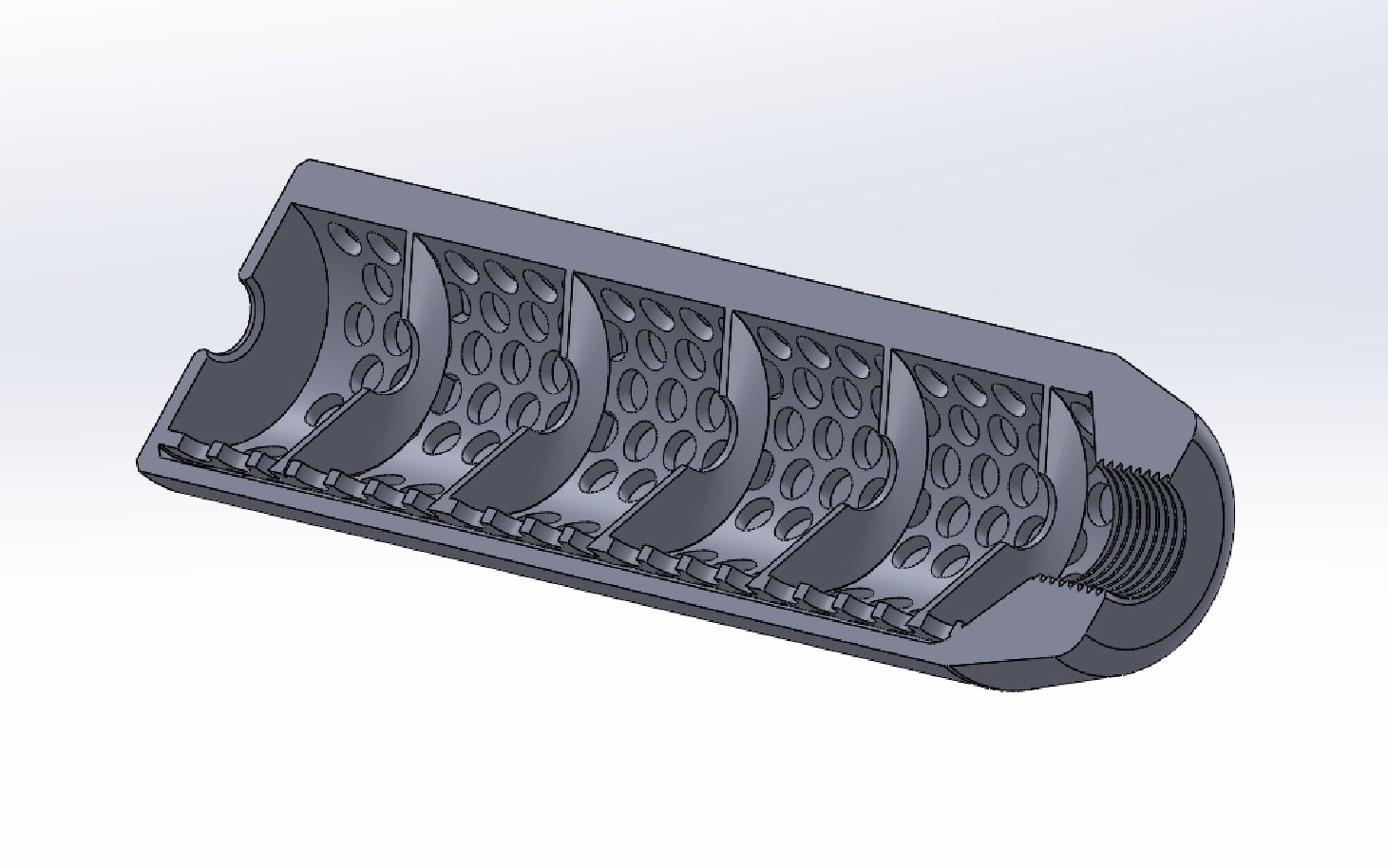 Airgun Moderator/Suppressor/Silencer by Kerry | Download free STL model