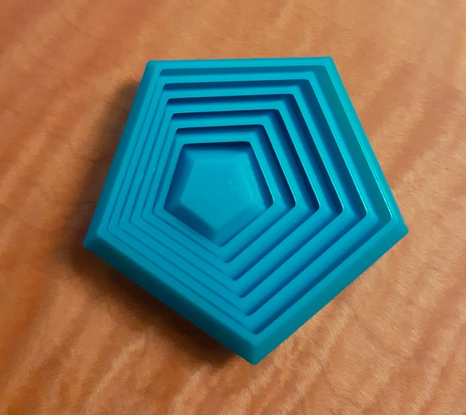 pentagon fidget cube