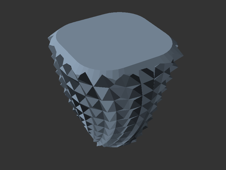 Quad Riffel Vase