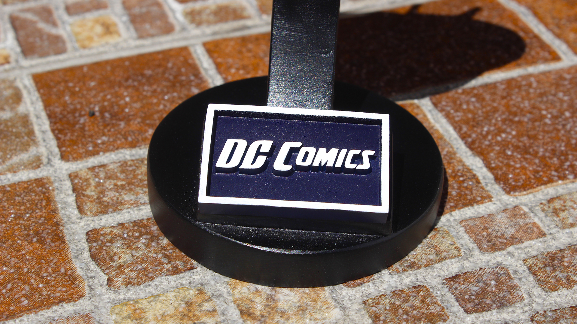 DC Comics Logo Plaque Rectangle