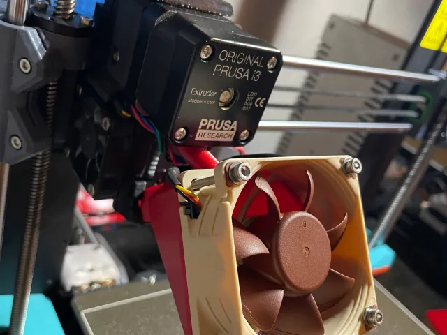 Print Cooling Fan modification to 60mm (Noctua Fan)