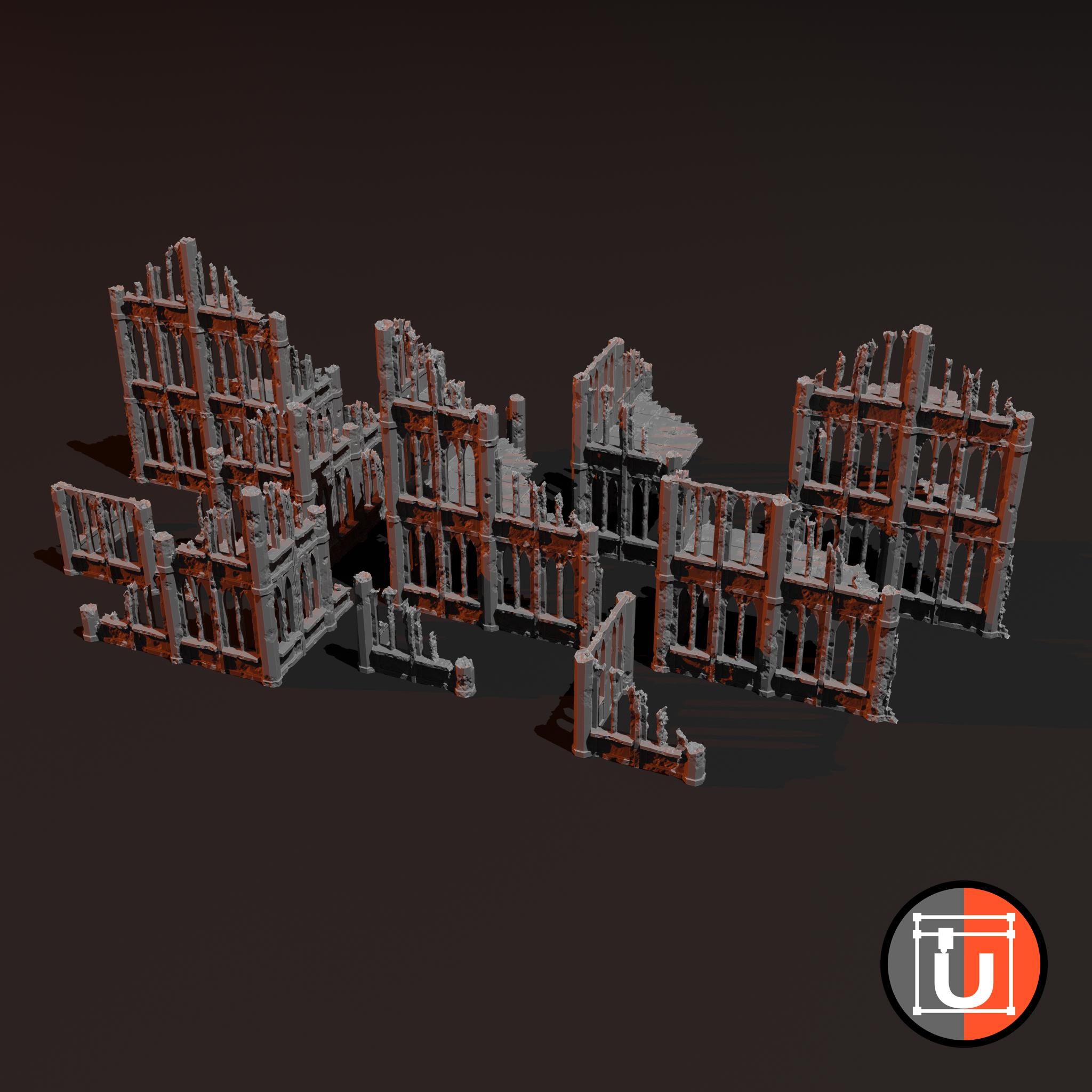 SciFi Gothic Terrain