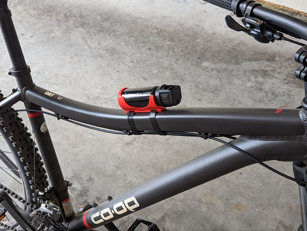 Pepper Spray Bike Mount by SnowDrifter Download free STL model