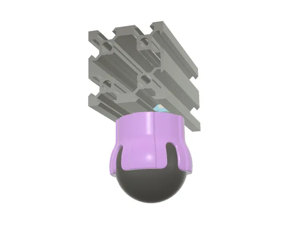 Squash anti vibration foot