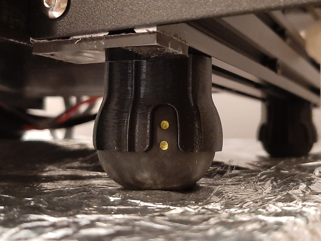 Squash anti vibration foot by DaVinci2000 | Download free STL model
