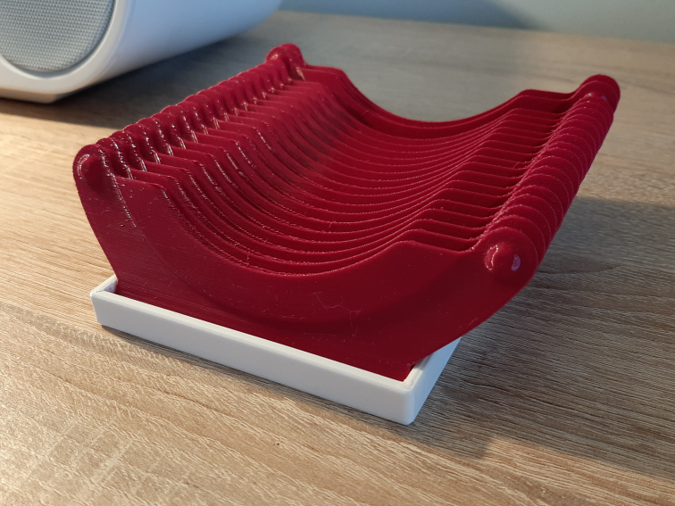 CD / DVD articulated rack by DaVinci2000 | Download free STL model ...